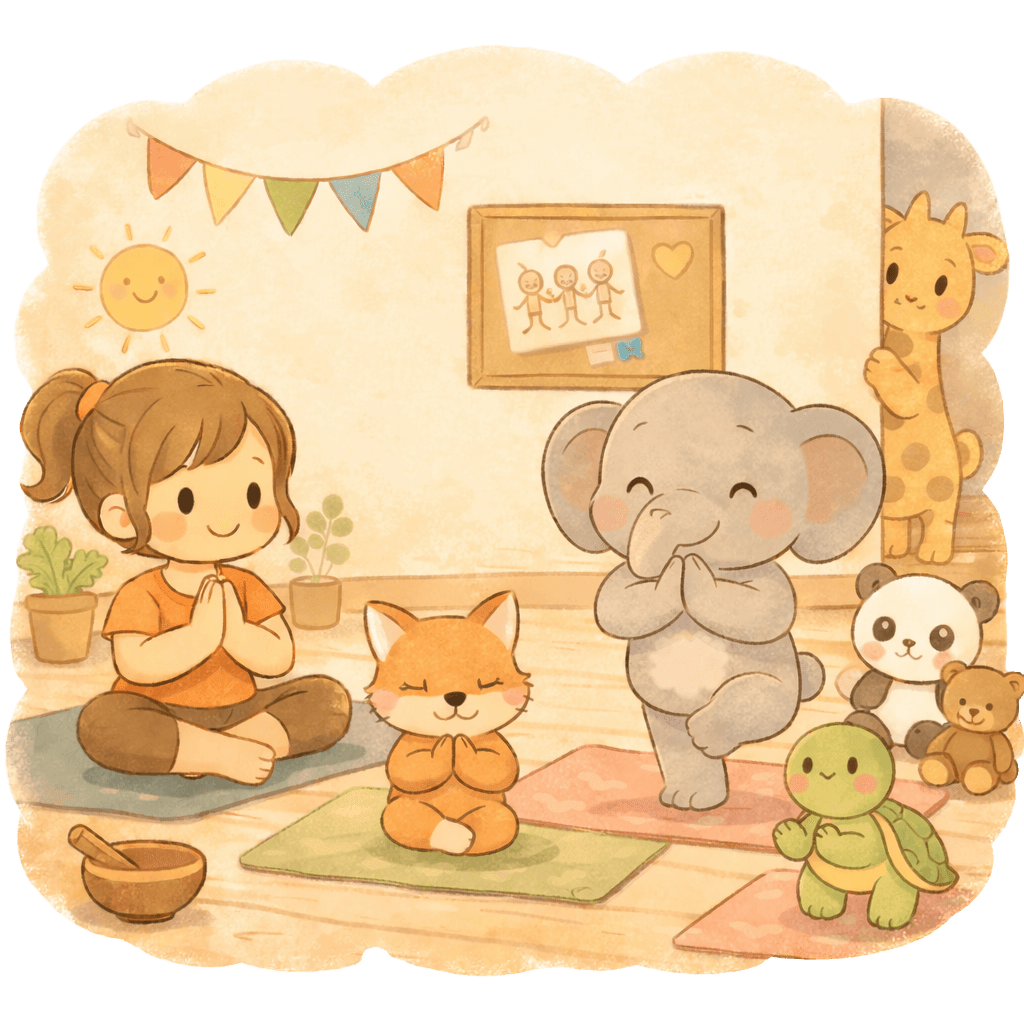 „Csak félénk.” – vagy valami egészen más történik belül? - ChillPanda Gyermekjóga